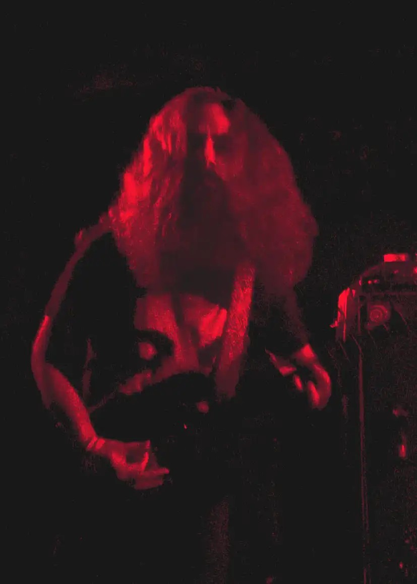 M performing live for Worship Pain